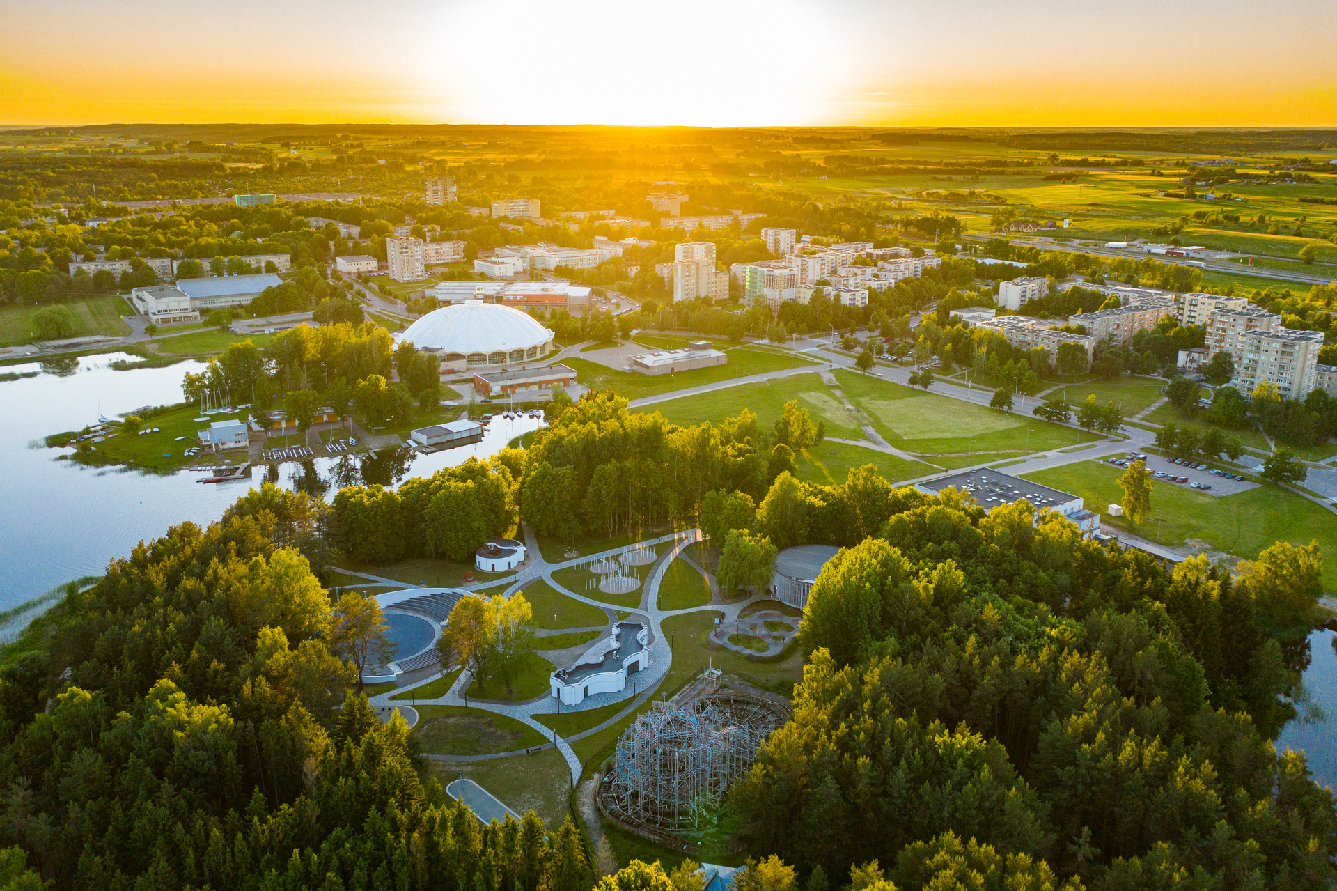 Small town in Lithuania